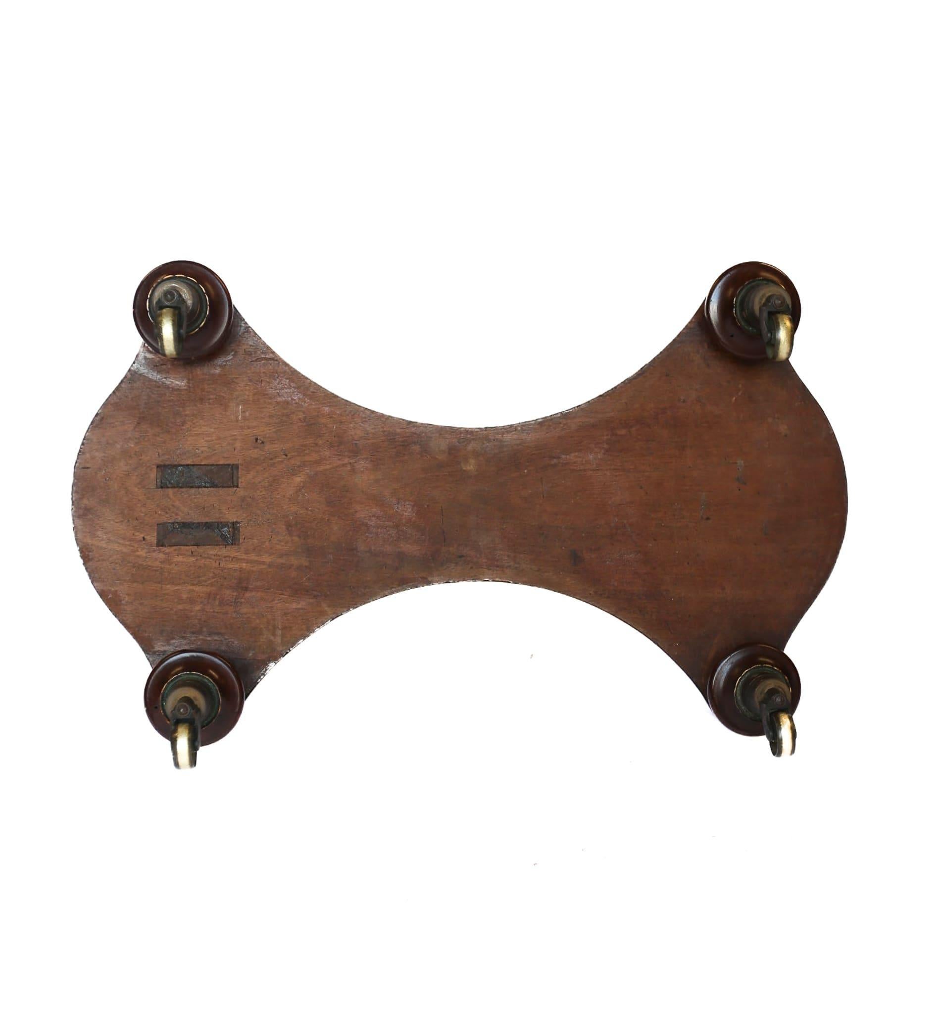 Mid-19th Century Victorian Mah double lectern Reading Table 1830s For Sale