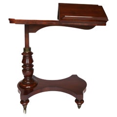 Victorian Mah double lectern Reading Table 1830s Victorian Mah double lectern Reading Table 1830s