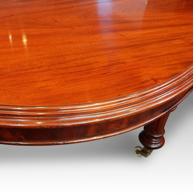 Victorian Mahogany 12-Seat Extending Dining Table For Sale ...