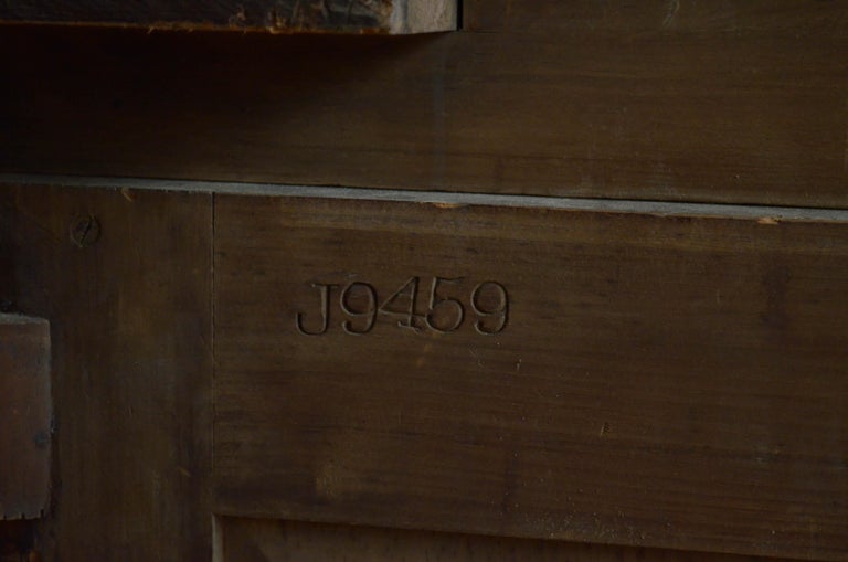 Victorian Mahogany 3Door Bookcase by John Taylor and Son, Edinburgh at