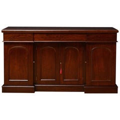 Victorian Mahogany 4-Door Sideboard
