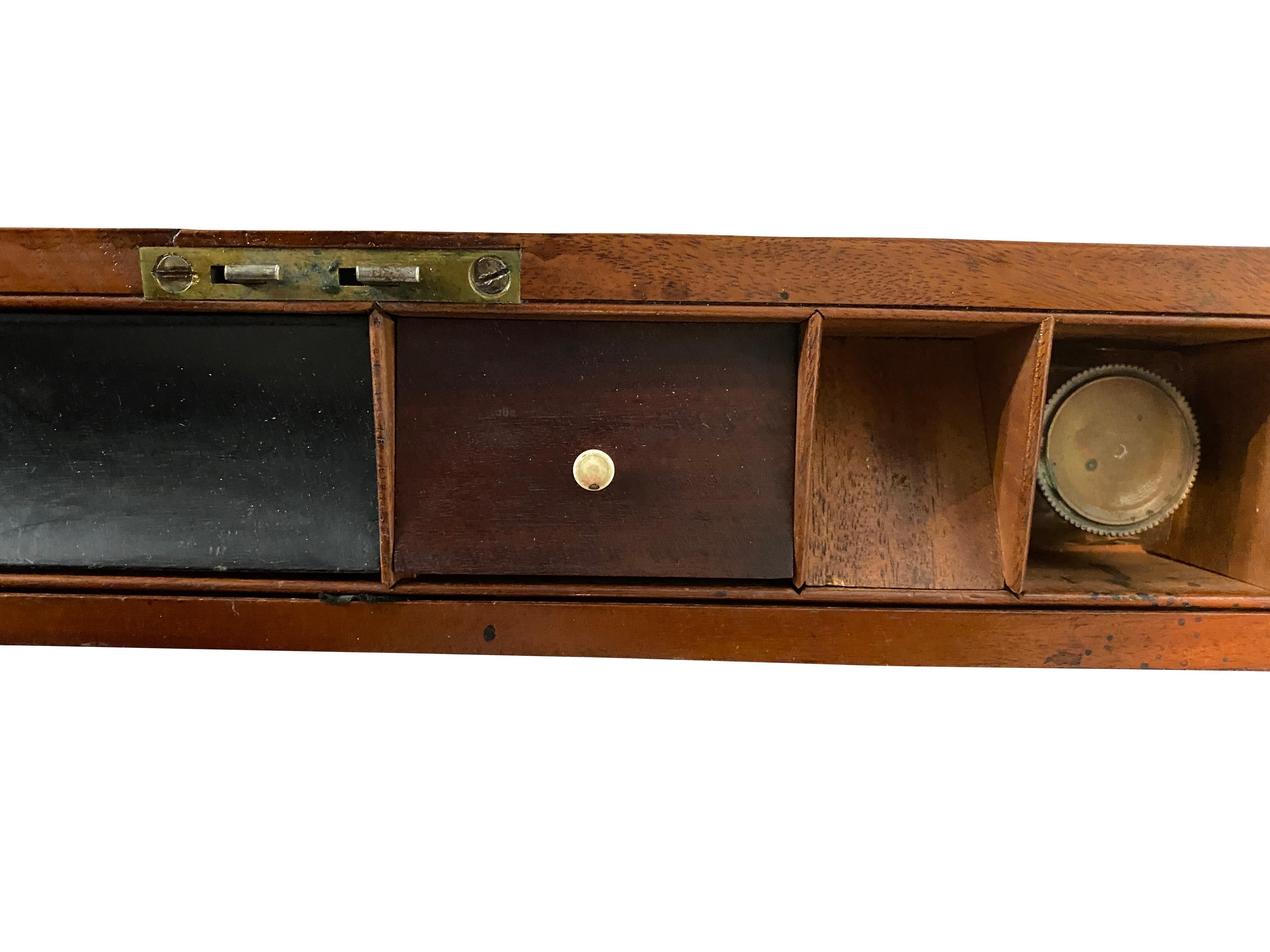 Victorian Mahogany and Brass Mounted Box on Stand 3