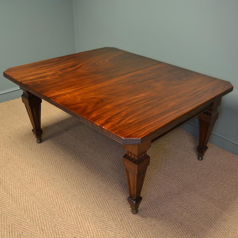Victorian Mahogany Antique Extending Wind Out Dining Table ...