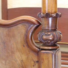 Victorian Mahogany Antique Four Poster Bed, W4P9