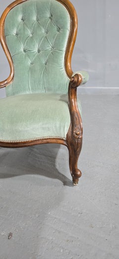 Victorian Mahogany Armchair