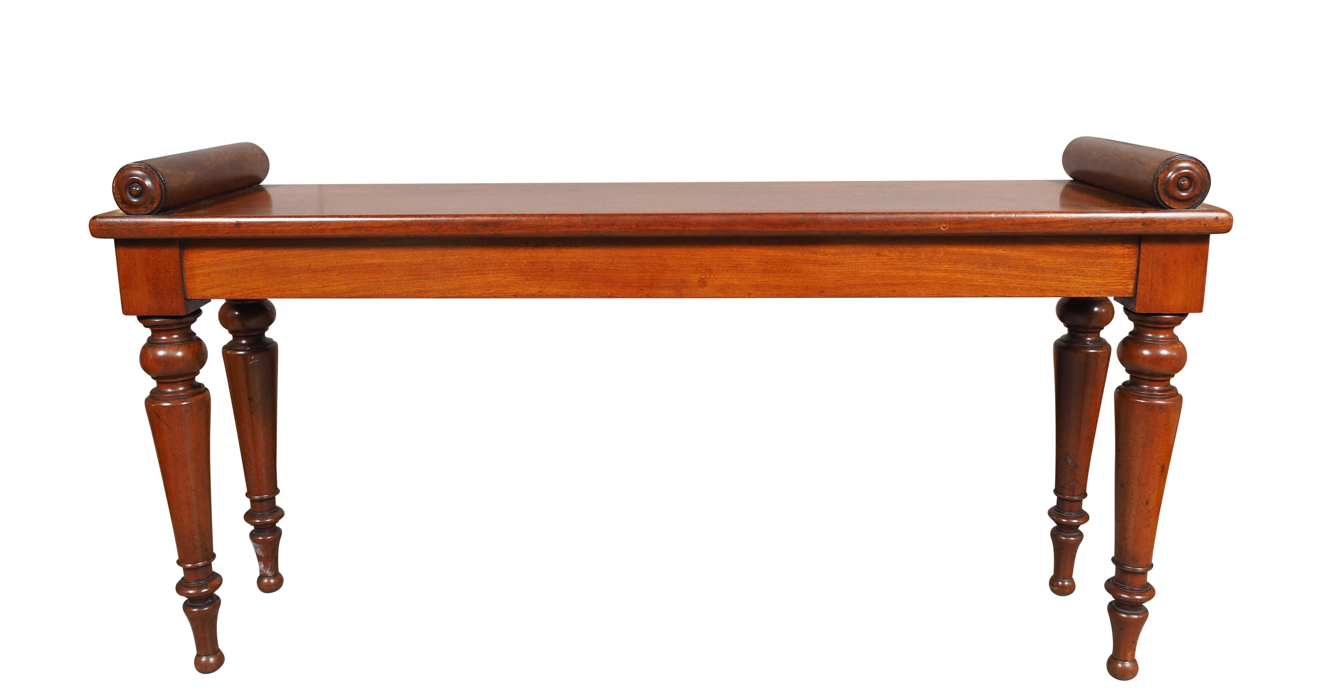 Anglais Banc victorien par Johnstone & Jeanes en vente