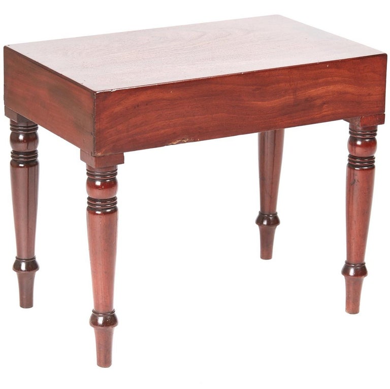 Victorian Mahogany Bidet For Sale at 1stDibs