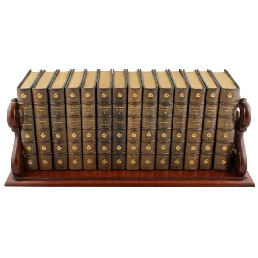 European Victorian Mahogany Book Tray, 19th Century For Sale