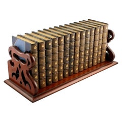 Victorian Mahogany Book Tray, 19th Century