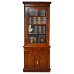 Antique Victorian Mahogany Bookcase