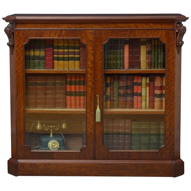 Victorian Mahogany Bookcase For Sale at 1stdibs