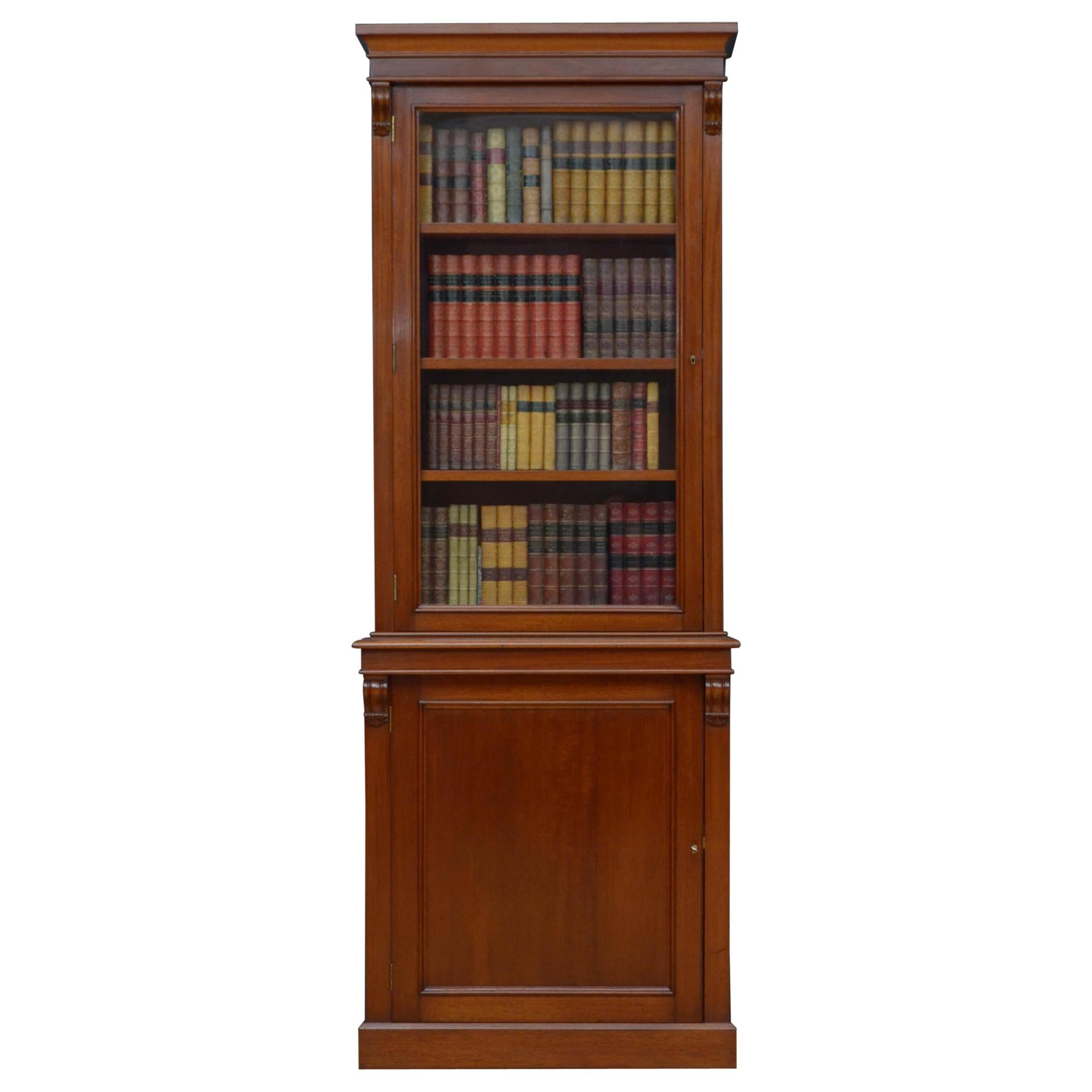 Victorian Mahogany Bookcase