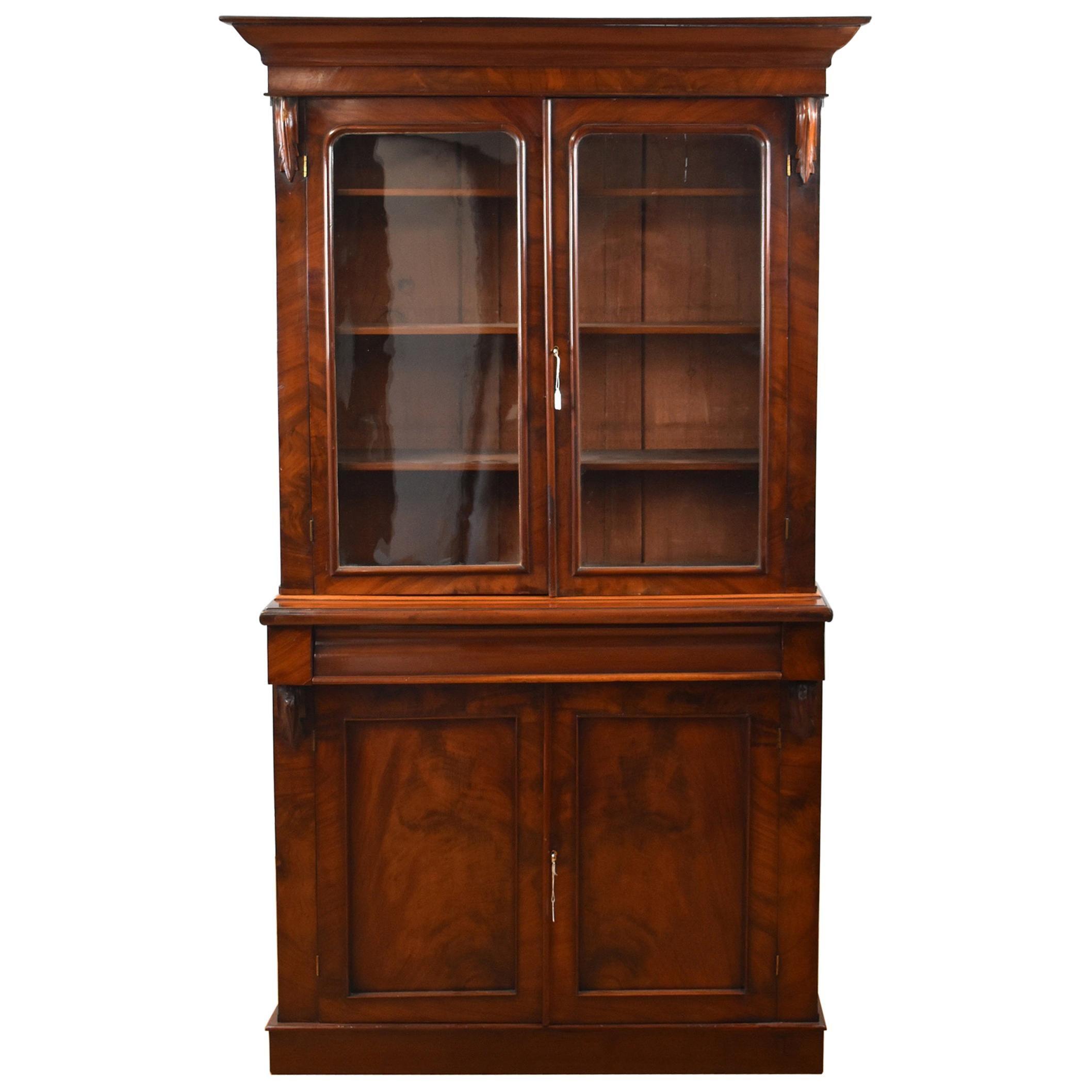 Victorian Mahogany Bookcase