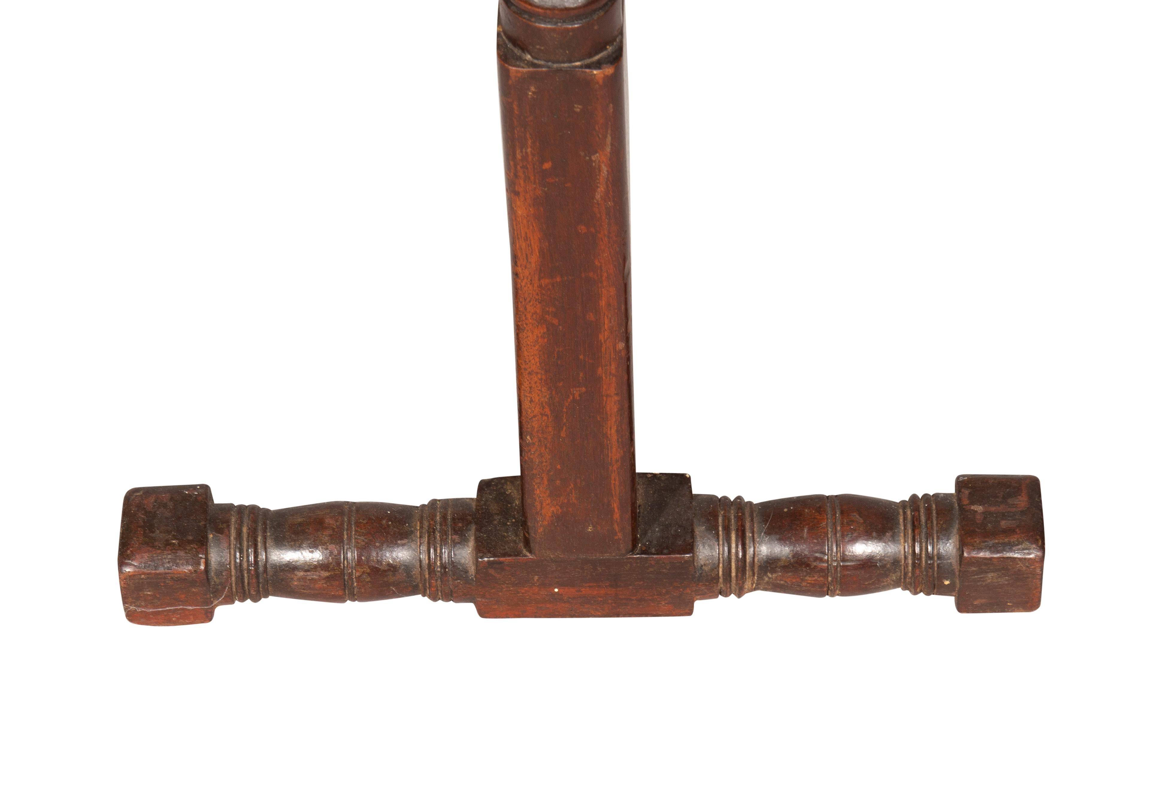 Victorian Mahogany Boot Rack For Sale 3