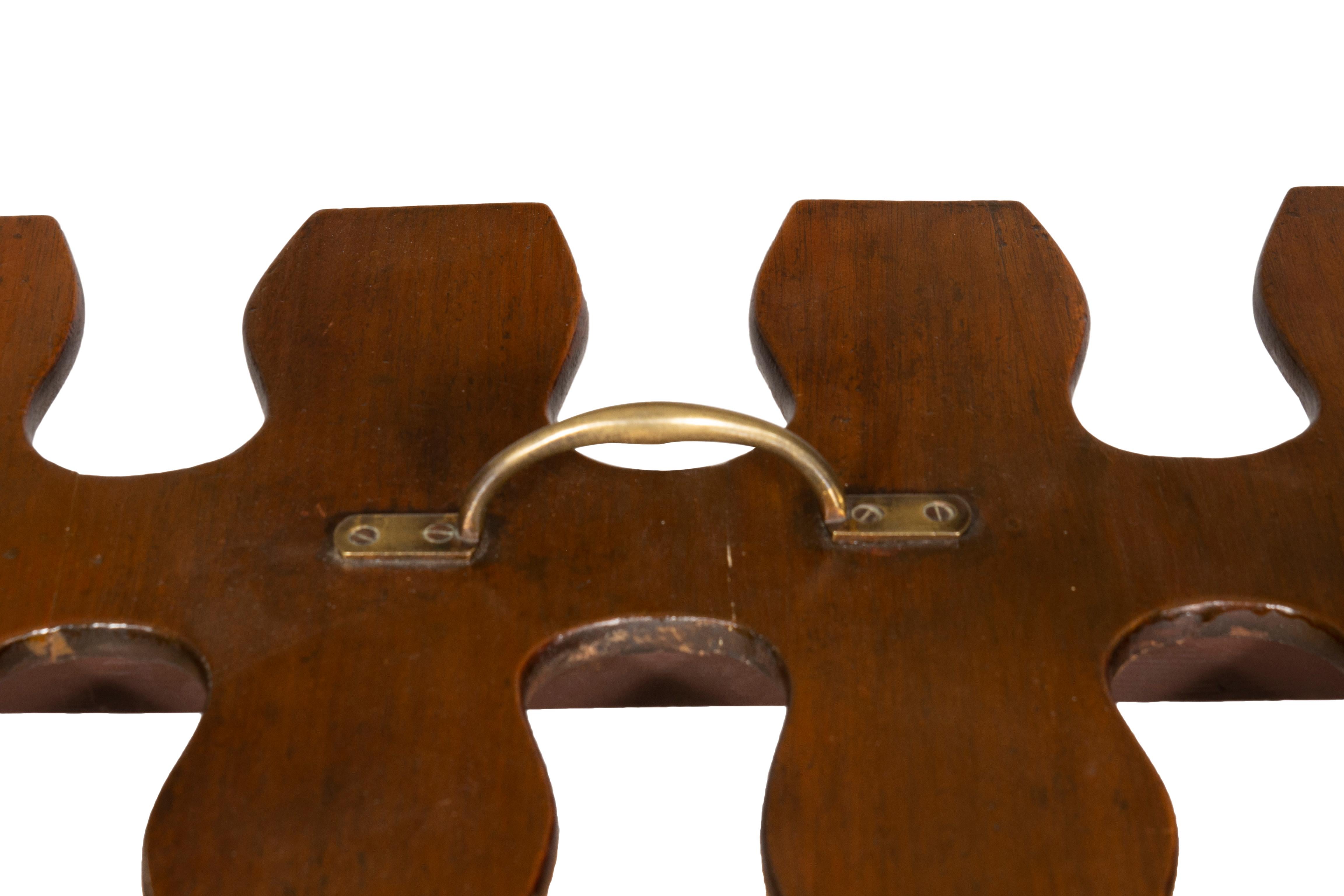 Victorian Mahogany Boot Rack For Sale 4