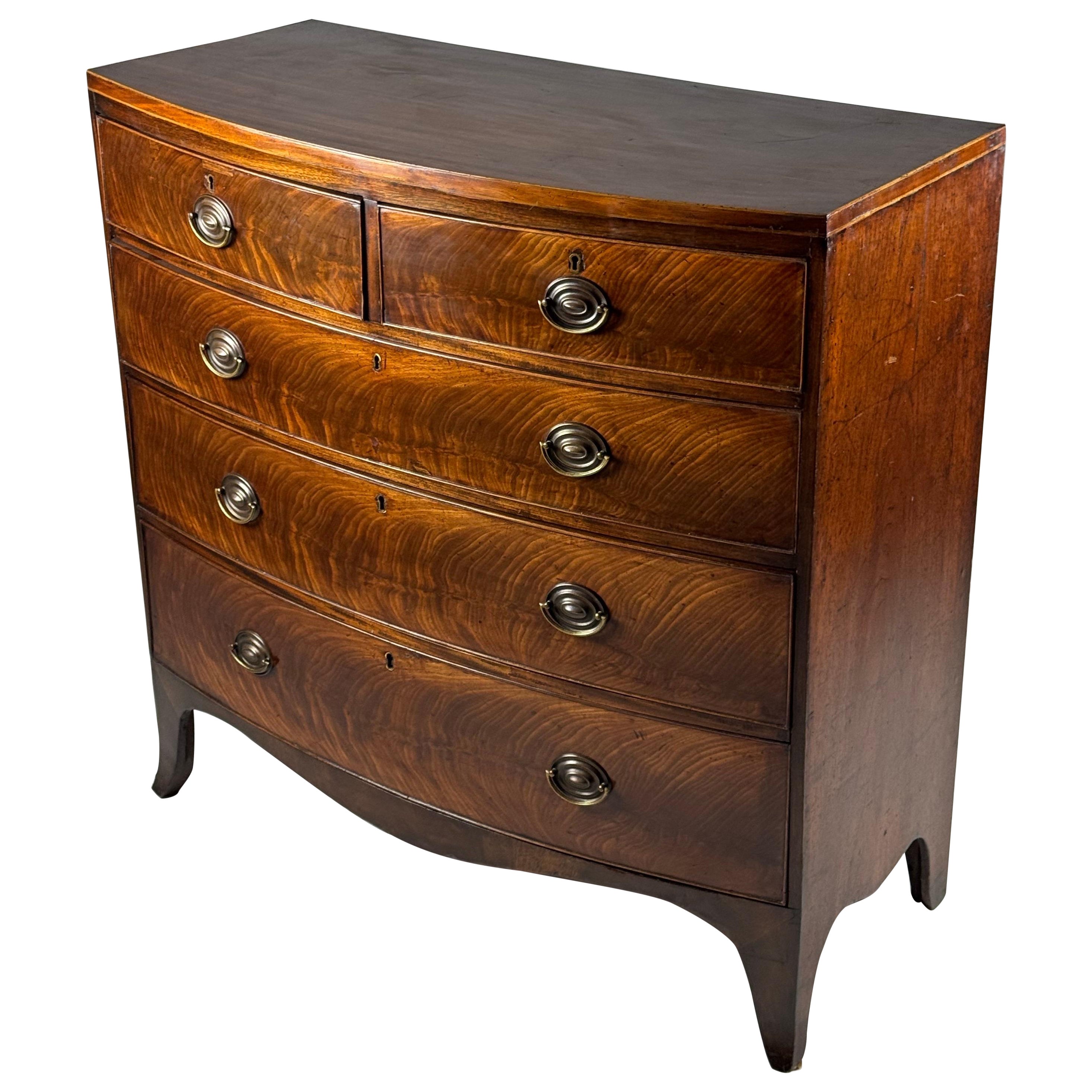 Victorian Mahogany Bowfront Chest of Drawers