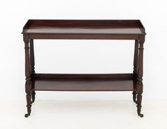 Victorian Mahogany Buffet Table