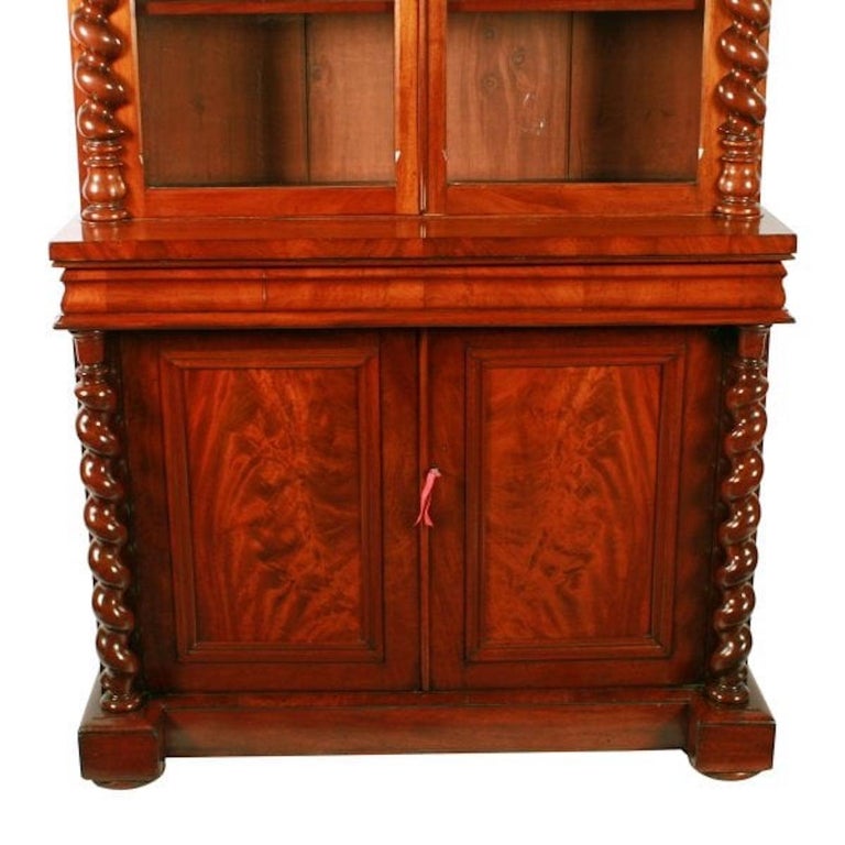 Victorian Mahogany Bookcase, 19th Century For Sale at 1stDibs