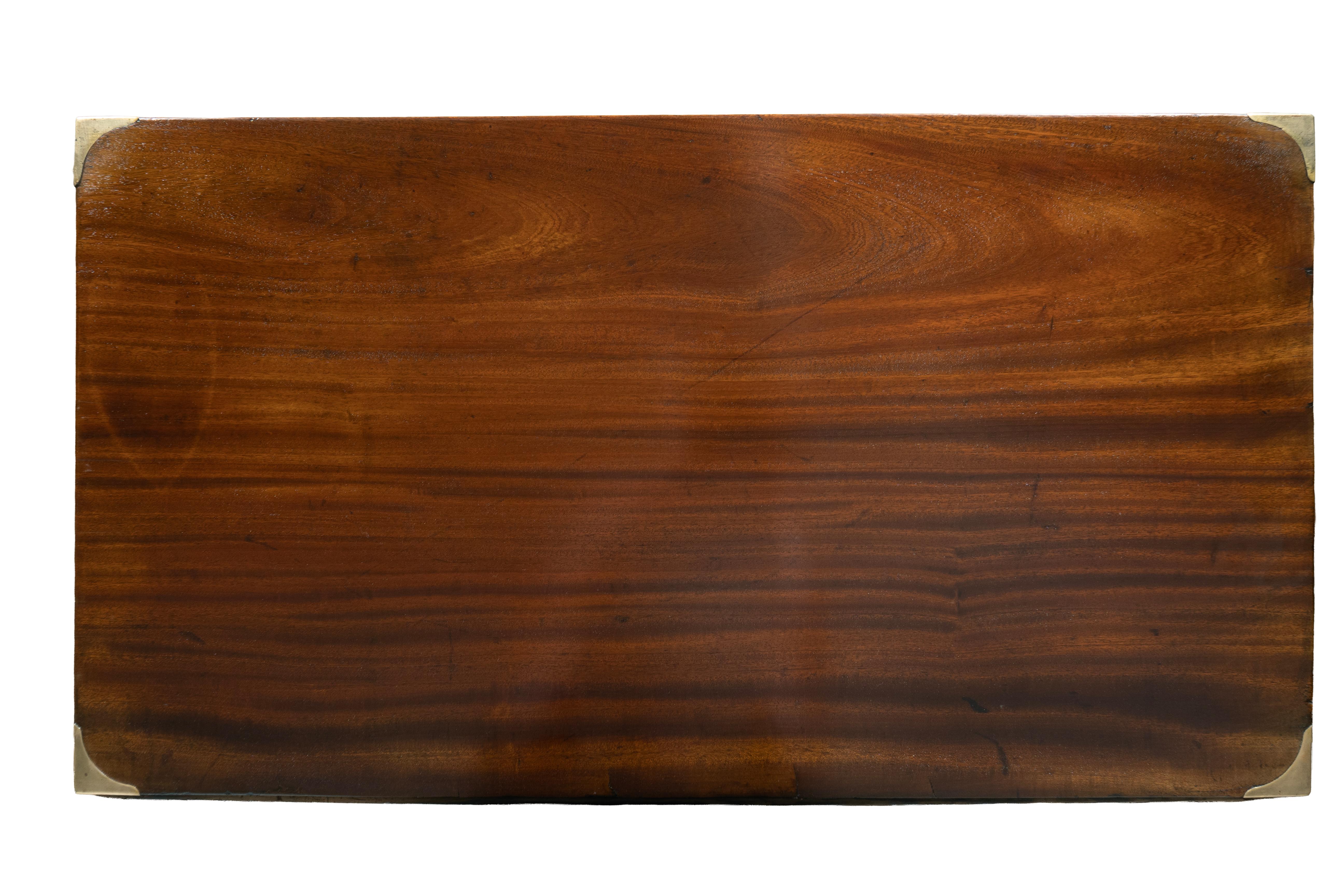 Victorian Mahogany Campaign Chest For Sale 2