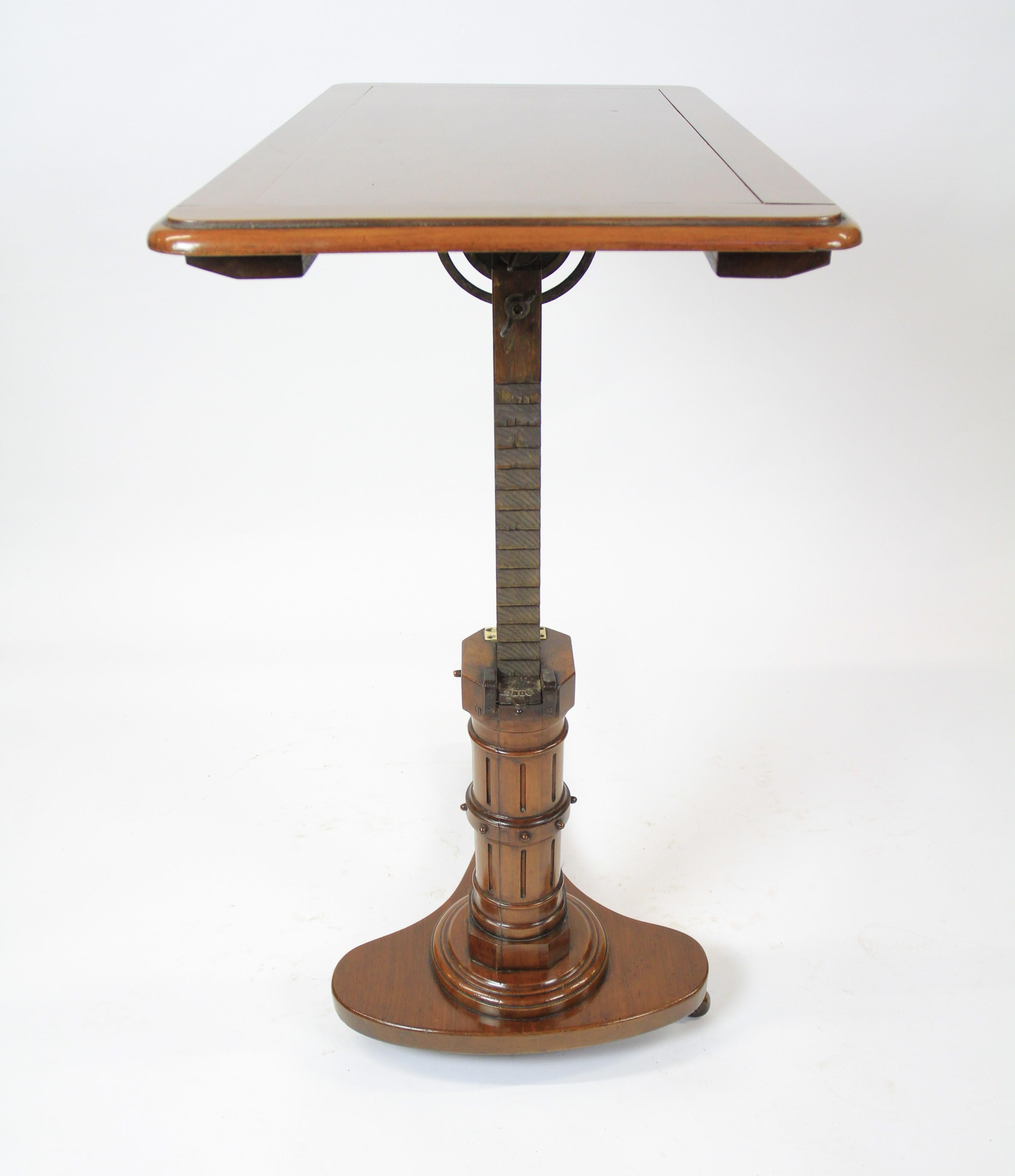Victorian Mahogany Carters adjustable  Reading table For Sale 3
