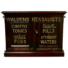 Victorian Mahogany Chemist’s Cupboard