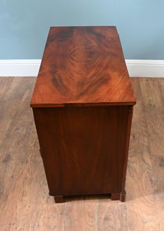 Victorian Mahogany Chest Drawers 1880 Commode