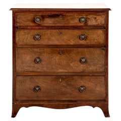 Victorian Mahogany Chest of Drawers of Small Proportions