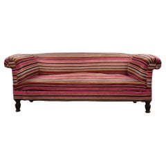 Antique Victorian Mahogany Chesterfield