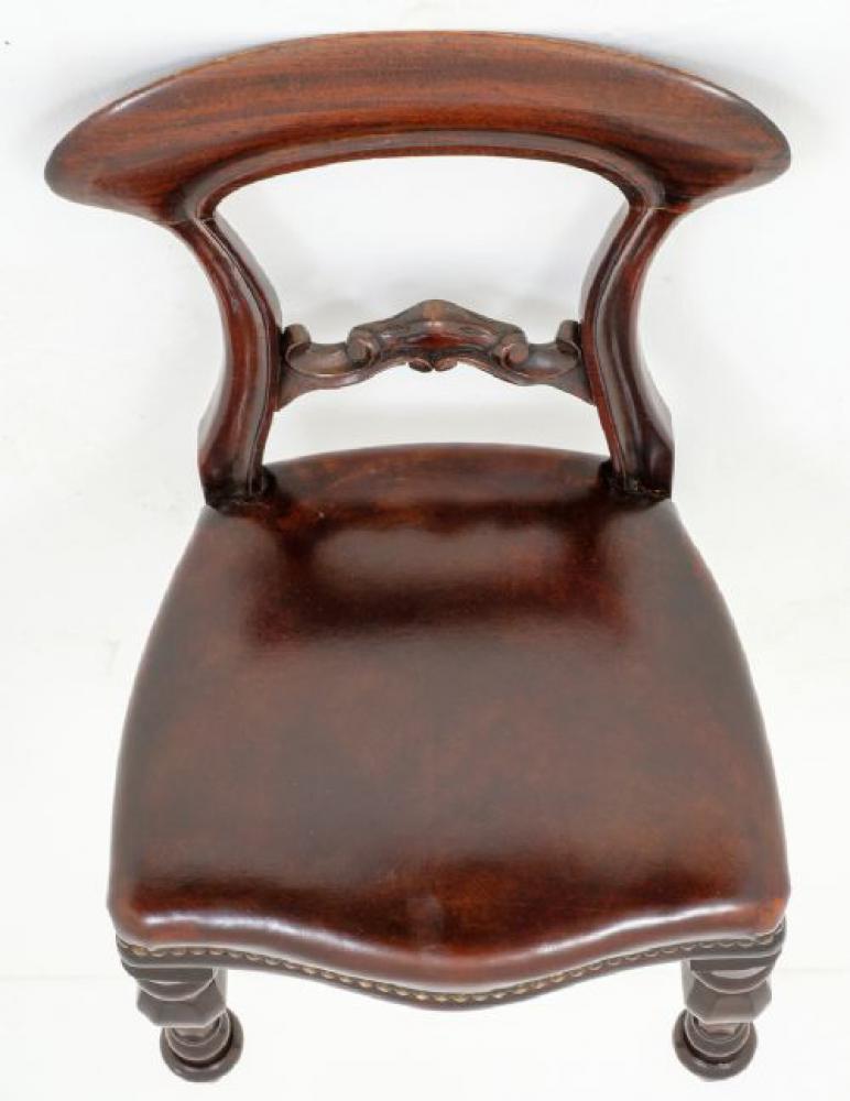 Victorian Mahogany Childs Chair - Childrens Furniture For Sale 1