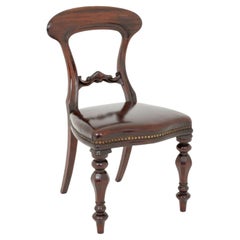 Silla Victoriana de Caoba para Niños - Muebles Infantiles