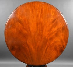 Victorian Mahogany Circular Breakfast Table