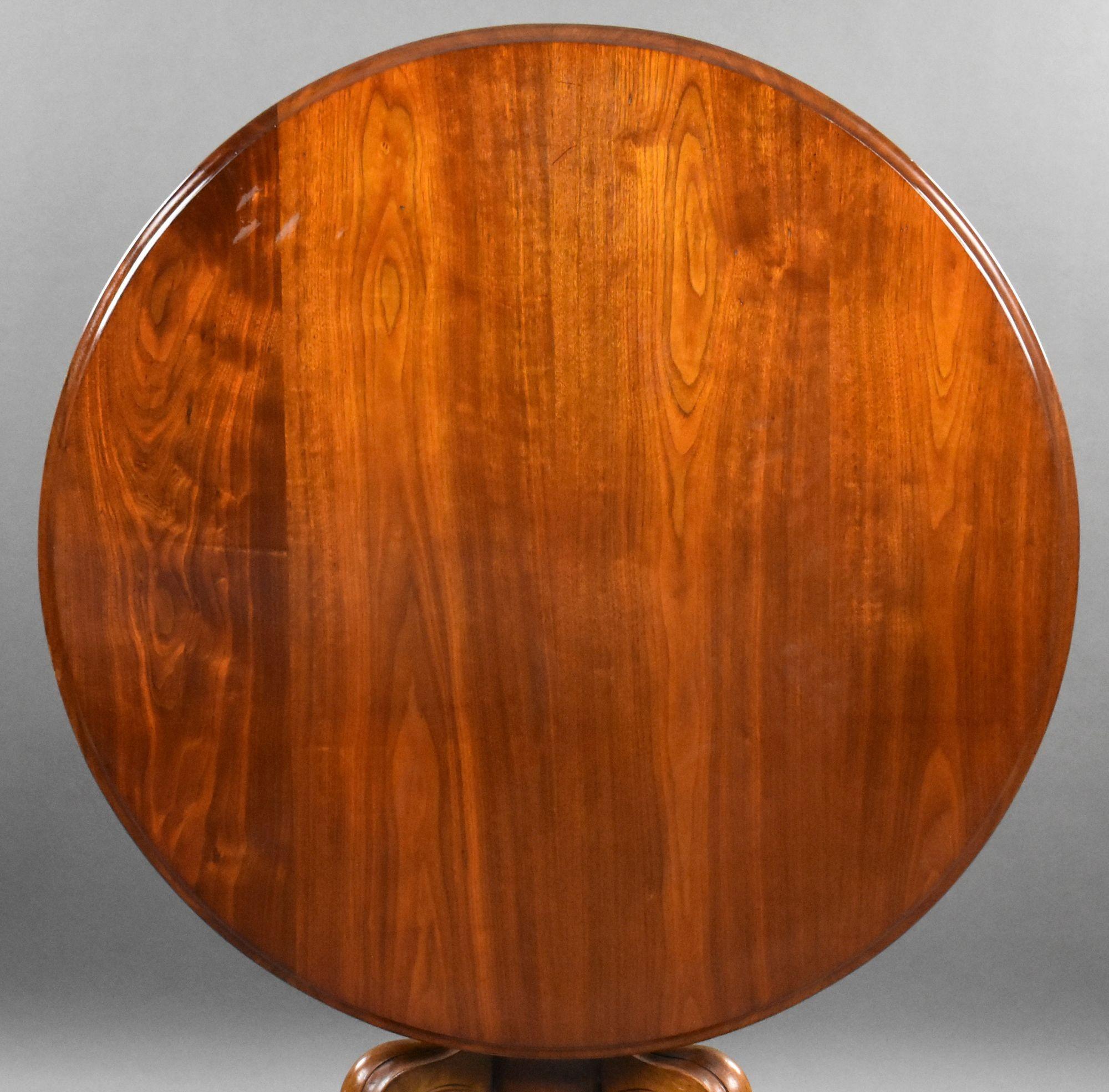 Mesa de desayuno circular victoriana de caoba
Código del artículo: 1365
Mesa de desayuno de la época victoriana de gran calidad y forma circular, realizada en caoba de ricos colores y con un atractivo tablero bien tallado. La parte superior