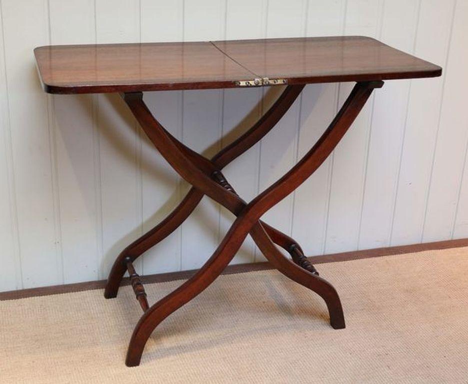 19th Century Victorian Mahogany Coaching Table For Sale