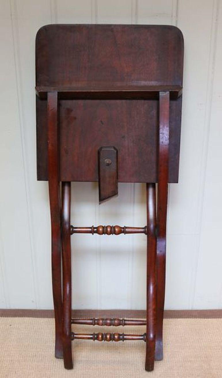 Victorian Mahogany Coaching Table For Sale 2