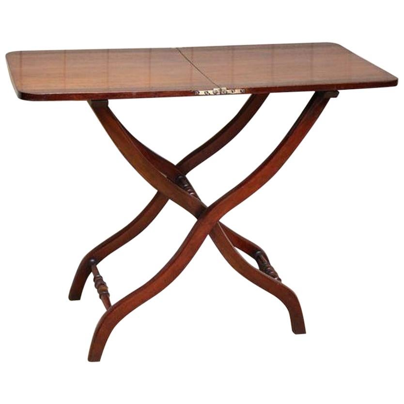 Victorian Mahogany Coaching Table For Sale