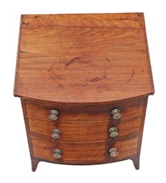 Victorian Mahogany Coal Scuttle Box or Cabinet, 19th Century