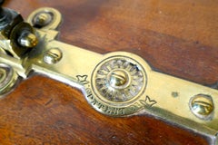 Victorian Mahogany Coal Scuttle, Mechanical Opening and Liner