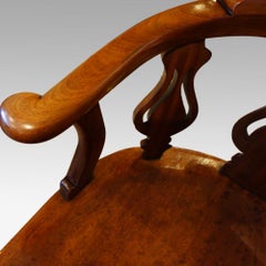 Victorian Mahogany Desk Chair