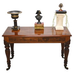 Used Victorian Mahogany Desk Hamptons and Sons London 1840