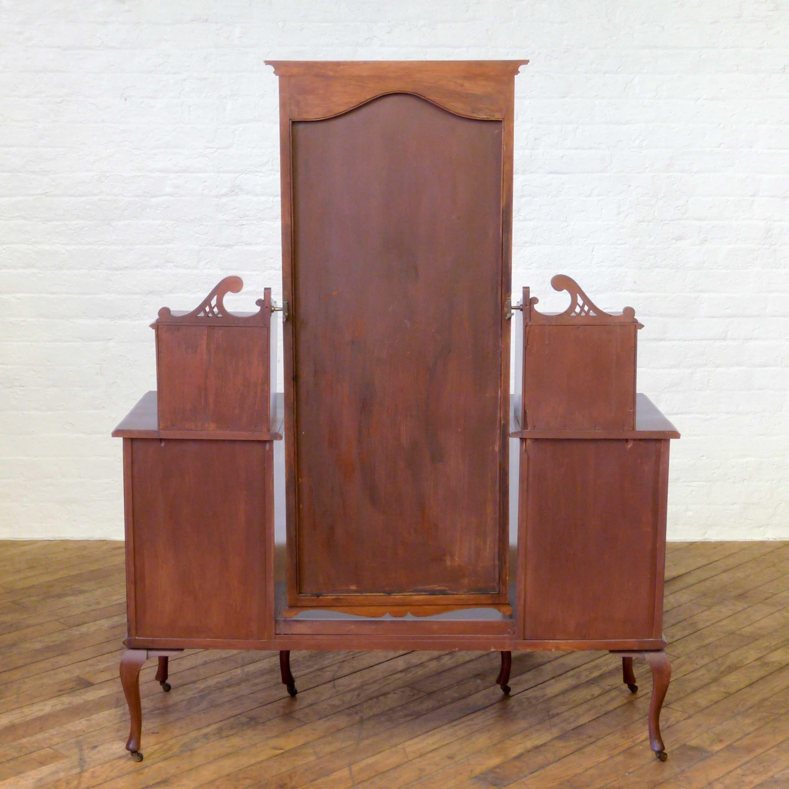 Victorian Mahogany Dressing Table For Sale 6