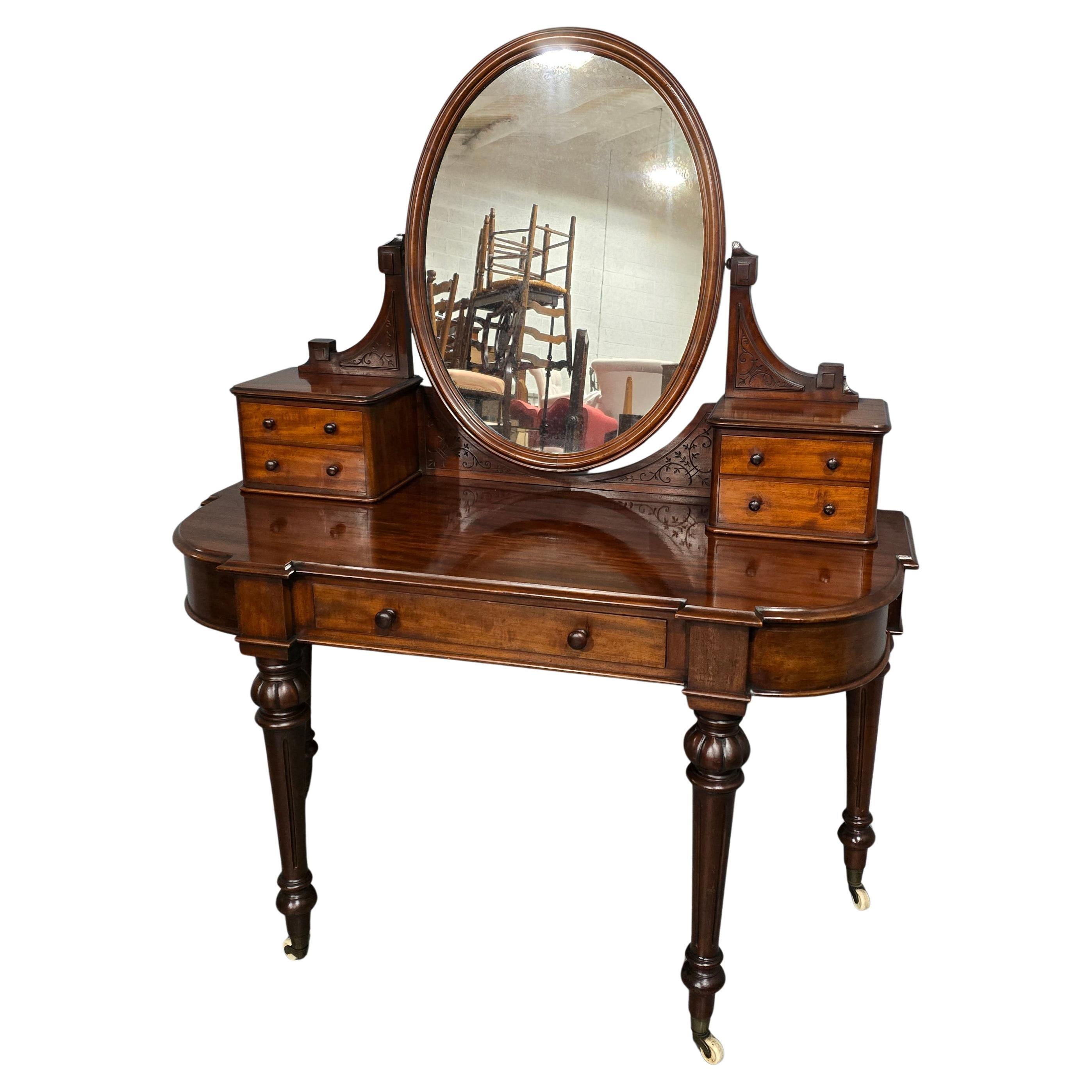Victorian Mahogany Dressing Table