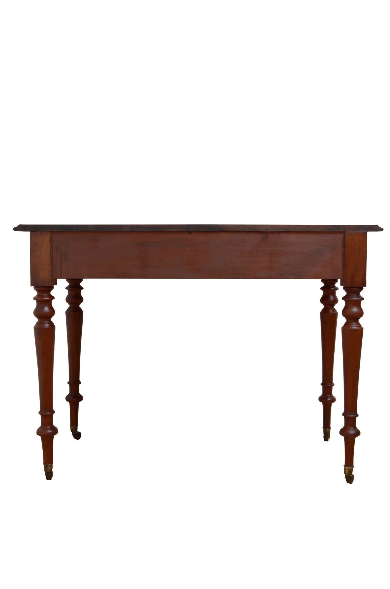 Victorian Mahogany Dressing Table or Writing Table For Sale 10