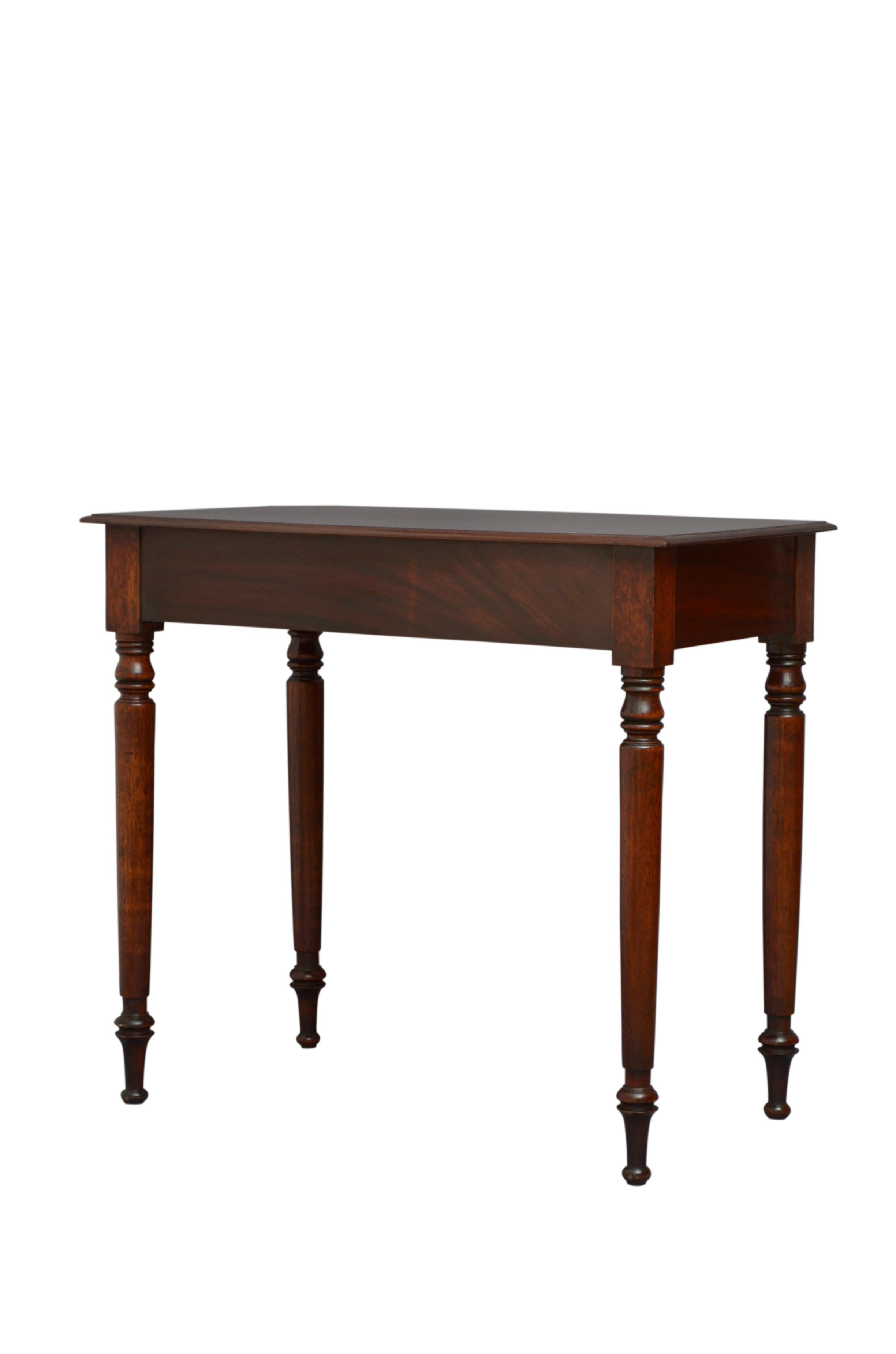 Victorian Mahogany Dressing Table Side Table 5