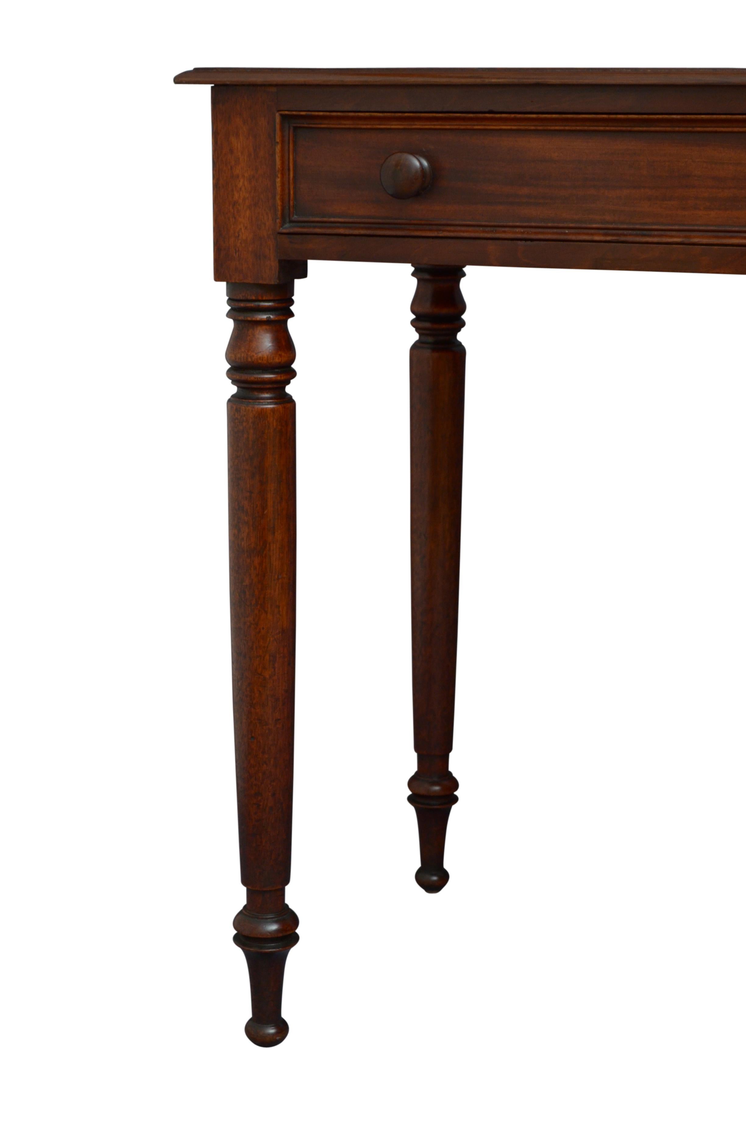 Victorian Mahogany Dressing Table Side Table 3