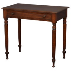 Victorian Mahogany Dressing Table Side Table