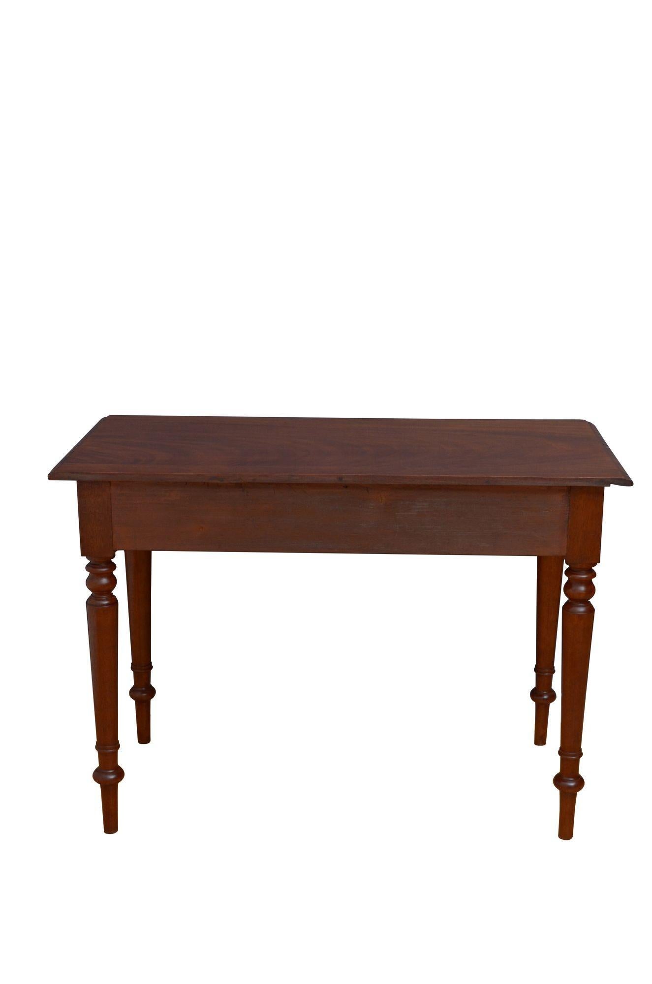 Victorian Mahogany Dressing Table Writing Table For Sale 8