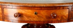 Victorian Mahogany Drum Table