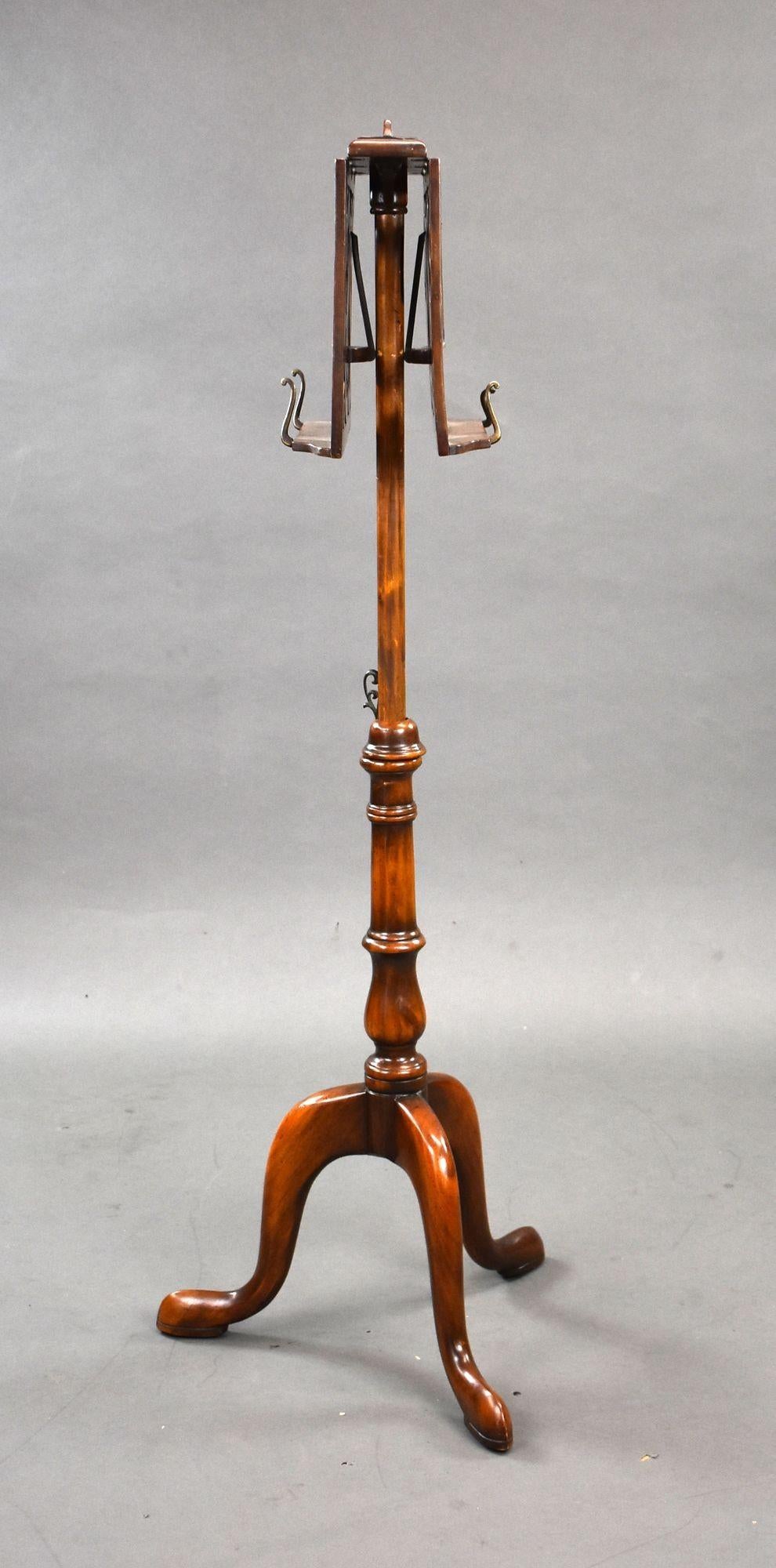 Victorian Mahogany Duet Stand In Good Condition In Chelmsford, Essex
