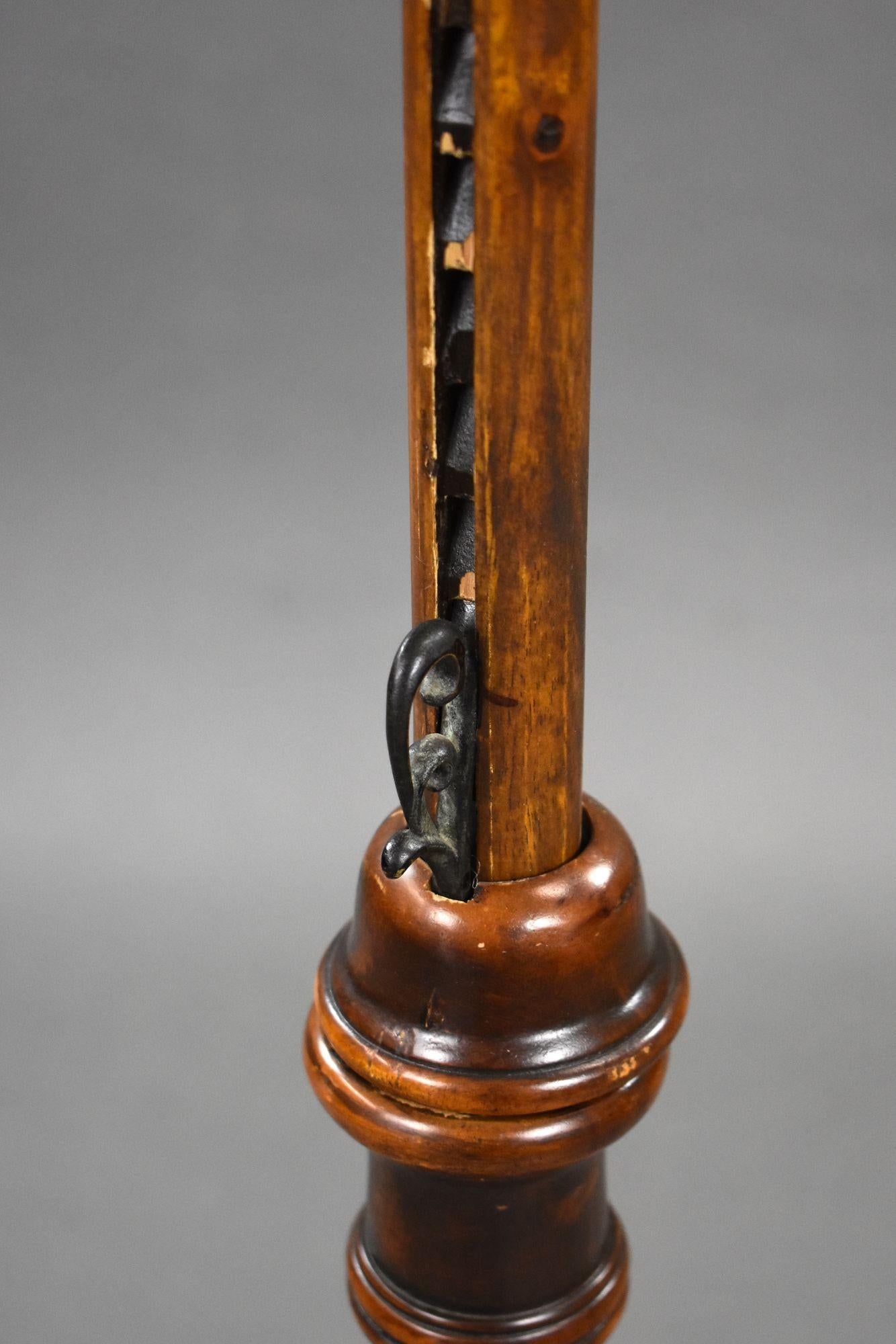 Victorian Mahogany Duet Stand 1