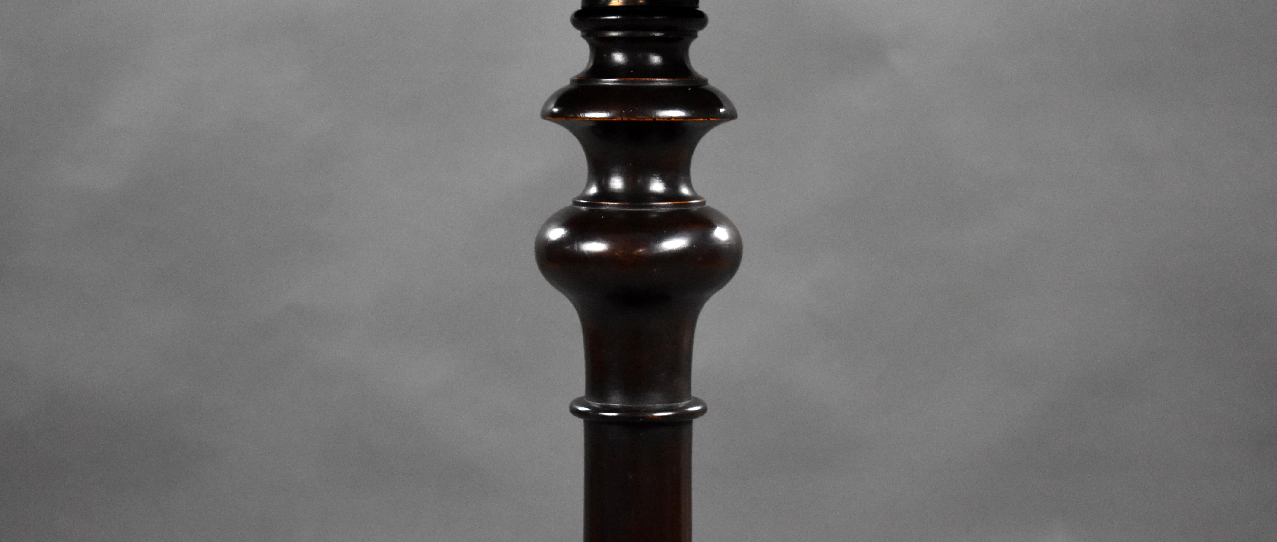 Victorian Mahogany Duet Stand For Sale 2
